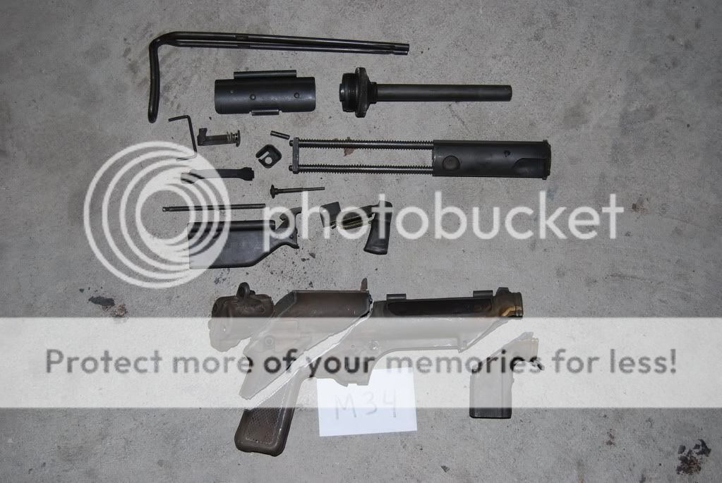 WTS ATF Spec Demilled Complete WWII M3A1 Grease Gun Parts Kits Indiana Gun Owners Gun